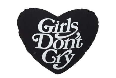 Girls Don't Cry Angel Logo Pillow ガールズドントクライ エンジェル クッション VERDY Pop-Up限定 黒 美品 中古 4c071307