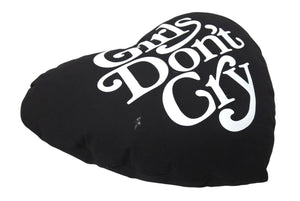 Girls Don't Cry Angel Logo Pillow ガールズドントクライ エンジェル クッション VERDY Pop-Up限定 黒 美品 中古 4c071307