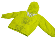 画像をギャラリービューアに読み込む, 新品未使用 EMPORIOARMANI エンポリオアルマーニ ナイロンジャケット キッズ SS24 3D4BJB 4NJBZ グリーン サイズ106cm 中古 4c071311