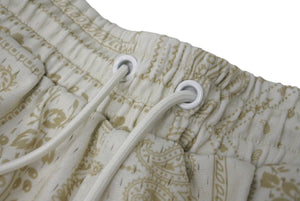 極美品 KITH キース Kids Paisley Curtis Short キッズ ペイズリー カーティス ショートパンツ サイズ 3T ベージュ 中古 4c071314