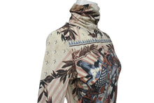 画像をギャラリービューアに読み込む, 極美品 Jean Paul GAULTIER ジャンポールゴルチェ パワーネットカウガールハイネックカットソー 40 アイボリー 中古 4c071316