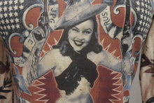 Load image into Gallery viewer, 極美品 Jean Paul GAULTIER ジャンポールゴルチェ パワーネットカウガールハイネックカットソー 40 アイボリー 中古 4c071316