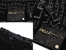 Load image into Gallery viewer, pellepelle ペレペレ ジャケット サイズXXL ロゴプリント ブラック グレー コットン ヴィンテージ 美品 中古 4c071324