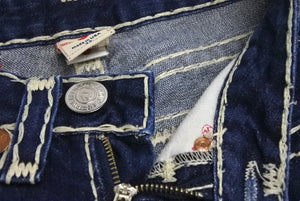 TRUE RELIGION トゥルー レリジョン JOEY SUPER ジョーイスーパー フレアジーンズ サイズ 23 美品 中古 4c071325