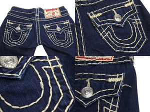 TRUE RELIGION トゥルー レリジョン JOEY SUPER ジョーイスーパー フレアジーンズ サイズ 23 美品 中古 4c071325