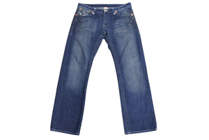 TRUE RELIGION トゥルー レリジョン JOEY SUPER T ジョーイ スーパー T サイズ36 インディゴ 美品 中古 4c071327