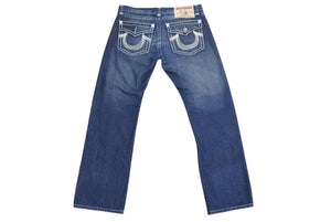 TRUE RELIGION トゥルー レリジョン JOEY SUPER T ジョーイ スーパー T サイズ36 インディゴ 美品 中古 4c071327