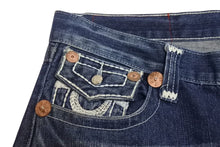 Load image into Gallery viewer, TRUE RELIGION トゥルー レリジョン JOEY SUPER T ジョーイ スーパー T サイズ36 インディゴ 美品 中古 4c071327