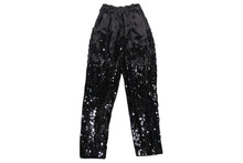 Load image into Gallery viewer, 極美品 ISABEL MARANT ÉTOILE イザベル マラン エトワール ティティアン スパンコール メッシュ テーパードパンツ 中古 4c071334