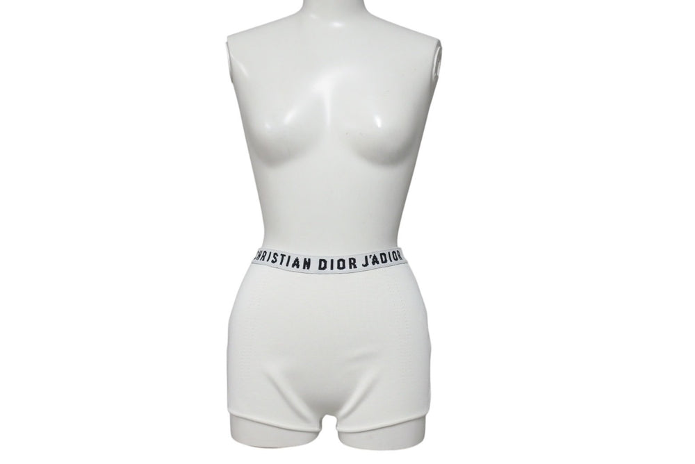CHRISTIAN DIOR Christian Dior Briefs Stretch Rayon Size S White Good Condition Used 4c071337