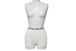 CHRISTIAN DIOR Christian Dior Briefs Stretch Rayon Size S White Good Condition Used 4c071337