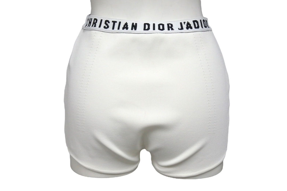 CHRISTIAN DIOR クリスチャンディオール ブリーフ ストレッチ レーヨン サイズS ホワイト 美品 中古 4c071337