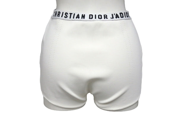 CHRISTIAN DIOR Christian Dior Briefs Stretch Rayon Size S White Good Condition Used 4c071337