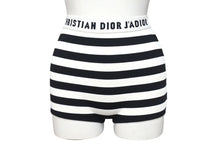 Load image into Gallery viewer, CHRISTIAN DIOR クリスチャンディオール ブリーフ ストレッチ レーヨン サイズXS ボーダー 美品 中古 4c071339