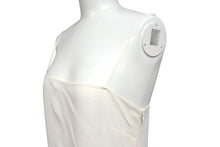 Load image into Gallery viewer, 極備品 CHRISTIAN DIOR クリスチャンディオー SILK TANKTOP シルク タンクトップ サイズ 34 ホワイト 中古 4c071349