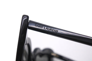 SAINT LAURENT サンローラン ハートレンズ サングラス SL181 LOULOU 001 プラスチック ブラック 54□21-145 美品 中古 4c071360