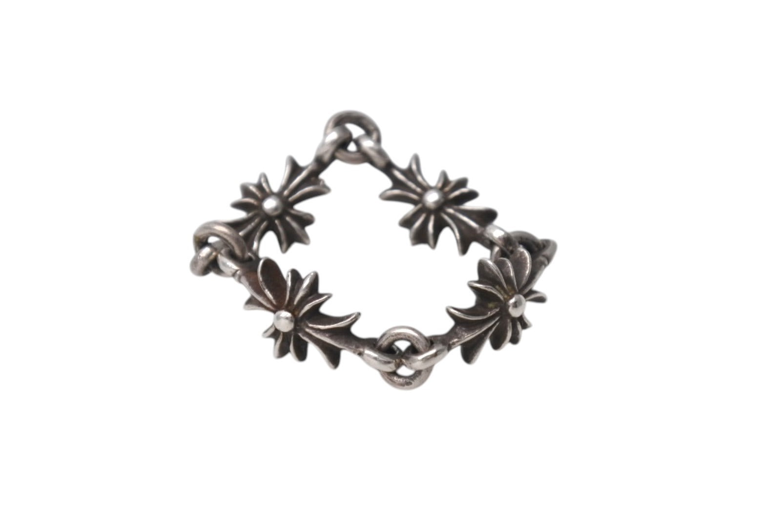 CHROME HEARTS クロムハーツ タイニーECHプラス クロス リング 指輪 アクセサリー シルバー925 2.652g 美品 中古  4c071378 – Casanova Vintage