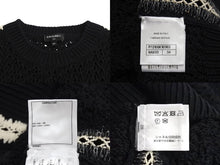 Load image into Gallery viewer, CHANEL シャネル セットアップ P72105K10363 セーター パンツ サイズ34 ココマーク 編み込み ブラック 美品 中古 4c071387