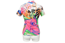 画像をギャラリービューアに読み込む, Christian Dior クリスチャンディオール 半袖Tシャツ 地図 マップ 1H12055026 フランス製 コットン マルチカラー 38 美品 中古 4c071391