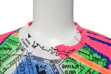 画像をギャラリービューアに読み込む, Christian Dior クリスチャンディオール 半袖Tシャツ 地図 マップ 1H12055026 フランス製 コットン マルチカラー 38 美品 中古 4c071391