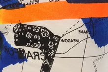 画像をギャラリービューアに読み込む, Christian Dior クリスチャンディオール 半袖Tシャツ 地図 マップ 1H12055026 フランス製 コットン マルチカラー 38 美品 中古 4c071391