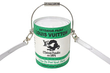 画像をギャラリービューアに読み込む, 極美品 LOUIS VUITTON ルイヴィトン LVペイントカン 2WAYショルダーバッグ M81592 ホワイト グリーン シルバー金具 中古 4c071393