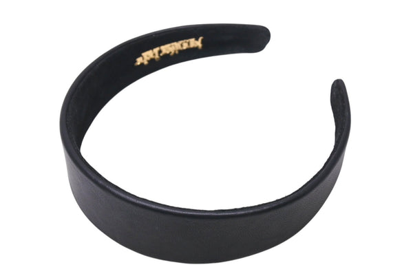 Very good condition JENNIFER BEHR Jennifer Bear Headband Hair Accessory handmade in Newyork Black Leather Used 4c071396