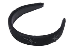 Very good condition Collete Malouf Collete Malouf Headband Hair Accessory Cross Rhinestone Harako Black Used 4c071401