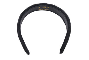 Very good condition Collete Malouf Collete Malouf Headband Hair Accessory Cross Rhinestone Harako Black Used 4c071401