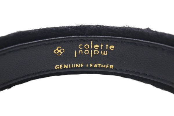 Very good condition Collete Malouf Collete Malouf Headband Hair Accessory Cross Rhinestone Harako Black Used 4c071401