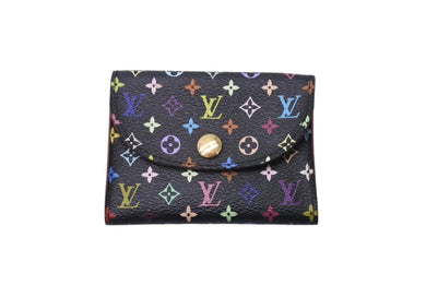 LOUIS VUITTON ルイヴィトン アンヴェロップ カルト ドゥ ヴィジット カードケース M66558 モノグラム マルチカラー 美品 中古 4c071427