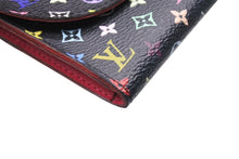画像をギャラリービューアに読み込む, LOUIS VUITTON ルイヴィトン アンヴェロップ カルト ドゥ ヴィジット カードケース M66558 モノグラム マルチカラー 美品 中古 4c071427