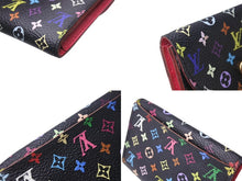 画像をギャラリービューアに読み込む, LOUIS VUITTON ルイヴィトン アンヴェロップ カルト ドゥ ヴィジット カードケース M66558 モノグラム マルチカラー 美品 中古 4c071427