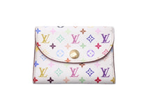 Load image into Gallery viewer, LOUIS VUITTON ルイヴィトン コインケース カードケース CA3099 スペイン製 PVC ホワイト マルチカラー 美品 中古 4c071431