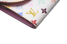 画像をギャラリービューアに読み込む, LOUIS VUITTON ルイヴィトン コインケース カードケース CA3099 スペイン製 PVC ホワイト マルチカラー 美品 中古 4c071431