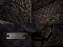 Load image into Gallery viewer, LOUIS VUITTON ルイヴィトン キュイール ソアナ ハンドバッグ M95691 ブランドロゴプレート ステッチ ダミエ レザー 良品 中古 4c071452