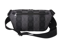 Load image into Gallery viewer, LOUIS VUITTON ルイヴィトン ストライプ エクリプス モノグラム モジュラー スリングバッグ ブラック M59338 美品 中古 4c071455