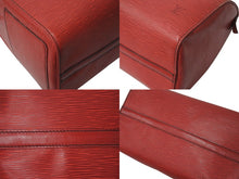 画像をギャラリービューアに読み込む, LOUIS VUITTON ルイヴィトン スピーディ30 ハンドバッグ M43007 エピ レザー レッド ゴールド金具 良品 中古 4c071470