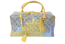 Load image into Gallery viewer, LOUIS VUITTON ルイヴィトン ウィークエンダーPM ハンドバッグ M95733 モノグラム パルプ イエロー 美品 中古 4c071472