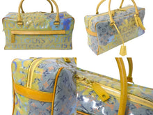 画像をギャラリービューアに読み込む, LOUIS VUITTON ルイヴィトン ウィークエンダーPM ハンドバッグ M95733 モノグラム パルプ イエロー 美品 中古 4c071472