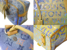 Load image into Gallery viewer, LOUIS VUITTON ルイヴィトン ウィークエンダーPM ハンドバッグ M95733 モノグラム パルプ イエロー 美品 中古 4c071472