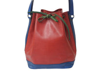 画像をギャラリービューアに読み込む, LOUIS VUITTON ルイヴィトン エピ ノエ トリコロール 巾着ショルダーバッグ M44084 マルチカラー レザー ゴールド金具 美品 中古 4c071485