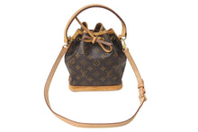 Load image into Gallery viewer, LOUIS VUITTON ルイヴィトン ミニノエ ハンドバッグ M42227 モノグラムキャンバス ゴールド金具 ブラウン 良品 中古 4c071488