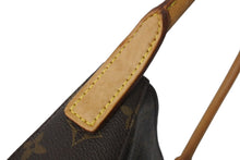 画像をギャラリービューアに読み込む, LOUIS VUITTON ルイヴィトン ルーピングMM ハンドバッグ M51146 モノグラム ゴールド金具 ブラウン 美品 中古 4c071491
