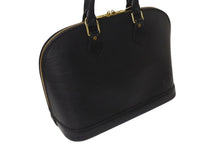 画像をギャラリービューアに読み込む, LOUIS VUITTON ルイヴィトン エピ アルマ PM ハンドバッグ M52142 エピレザー ブラック ゴールド金具 美品 中古 4c071499