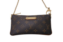 画像をギャラリービューアに読み込む, LOUIS VUITTON ルイヴィトン ポシェットミラMM モノグラム ハンドバッグ M60094 ポーチ 廃盤品 ブラウン 美品 中古 4c071504