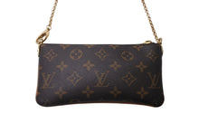画像をギャラリービューアに読み込む, LOUIS VUITTON ルイヴィトン ポシェットミラMM モノグラム ハンドバッグ M60094 ポーチ 廃盤品 ブラウン 美品 中古 4c071504