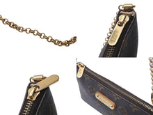 画像をギャラリービューアに読み込む, LOUIS VUITTON ルイヴィトン ポシェットミラMM モノグラム ハンドバッグ M60094 ポーチ 廃盤品 ブラウン 美品 中古 4c071504