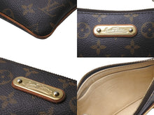 画像をギャラリービューアに読み込む, LOUIS VUITTON ルイヴィトン ポシェットミラMM モノグラム ハンドバッグ M60094 ポーチ 廃盤品 ブラウン 美品 中古 4c071504