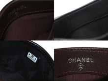 Load image into Gallery viewer, CHANEL シャネル ラムスキン タイムクラシック マトラッセ カードケース ブラック ランダム 美品 中古 4c071508